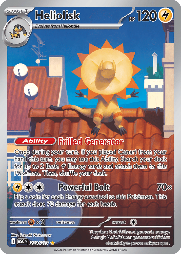 Heliolisk card