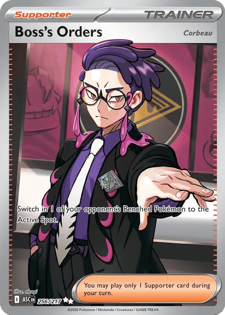 Boss's Orders card