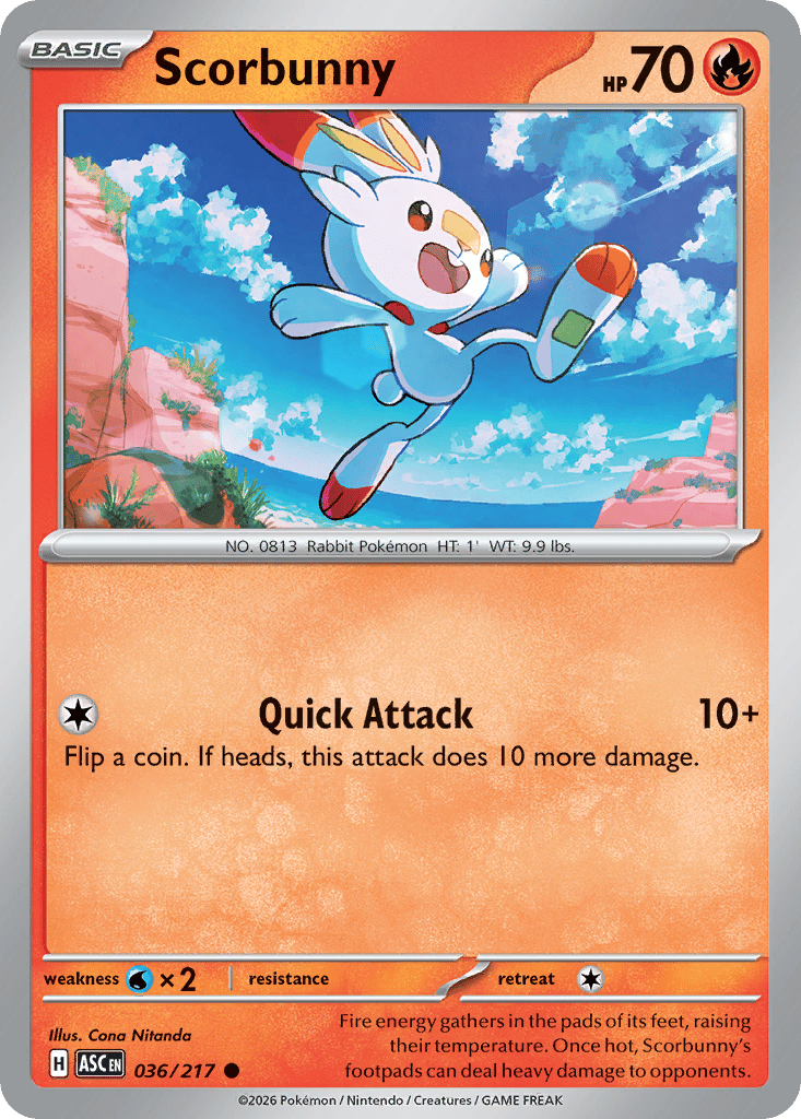 Scorbunny card