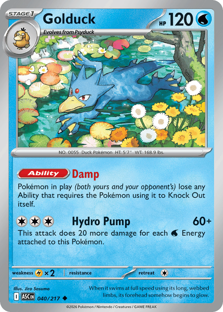 Golduck card
