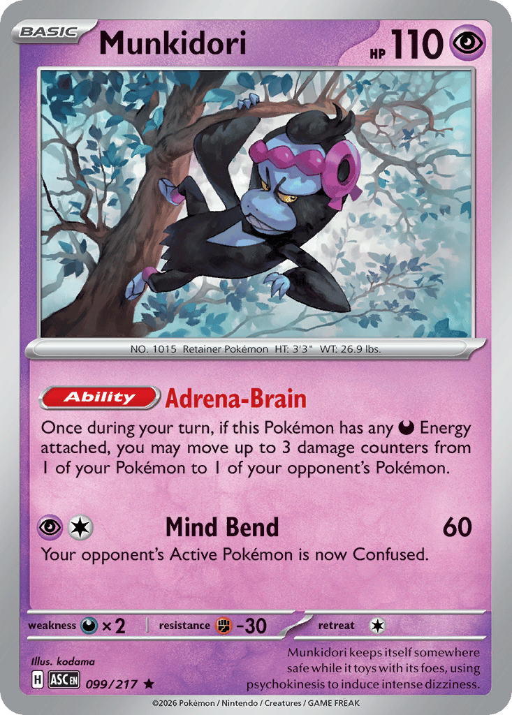 Munkidori card