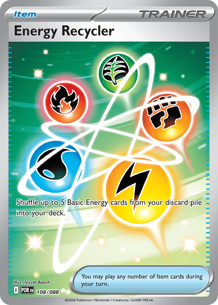 Energy Recycler card