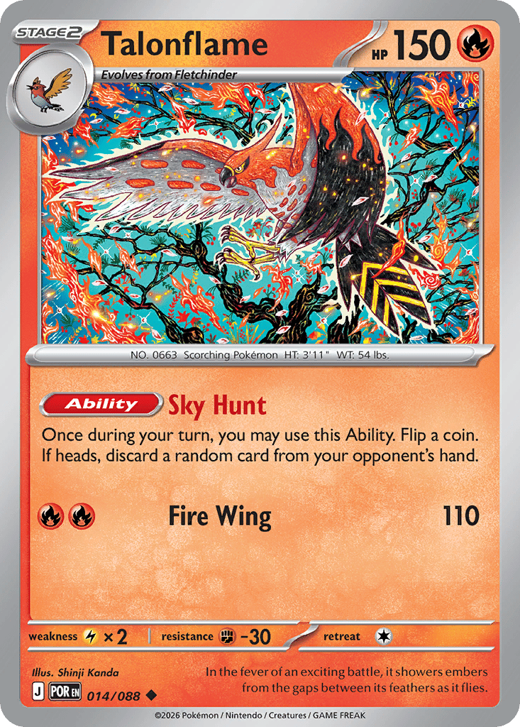 Talonflame card