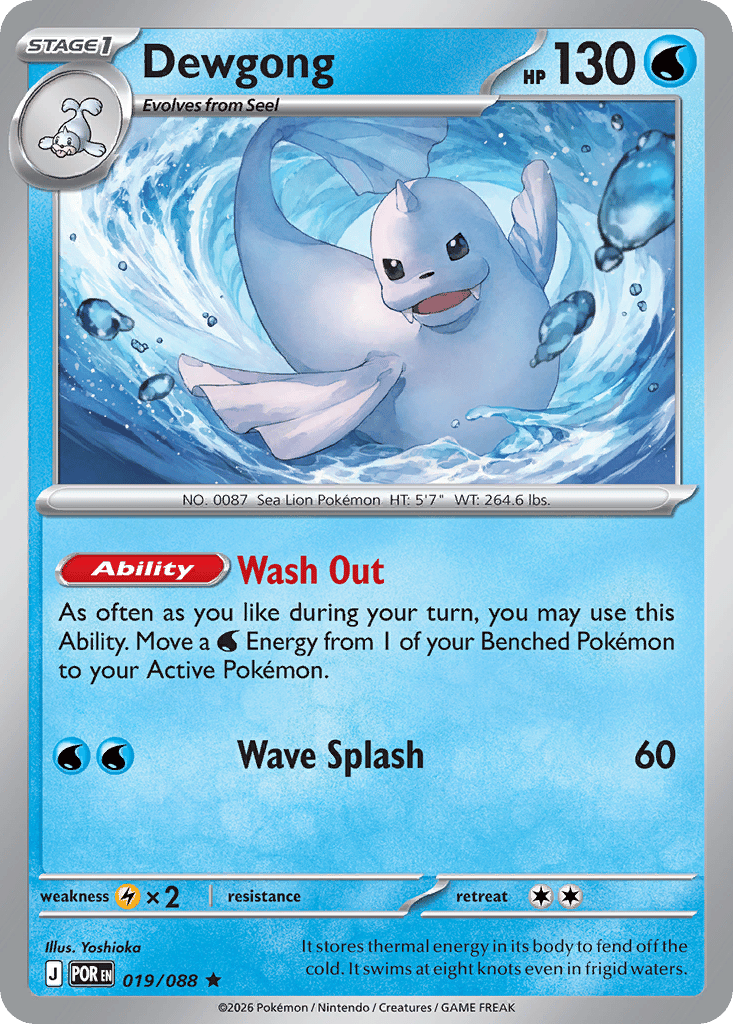 Dewgong card