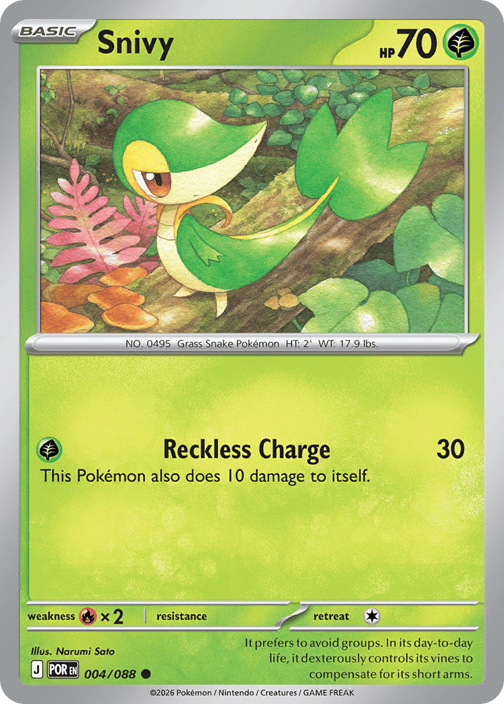 Snivy card