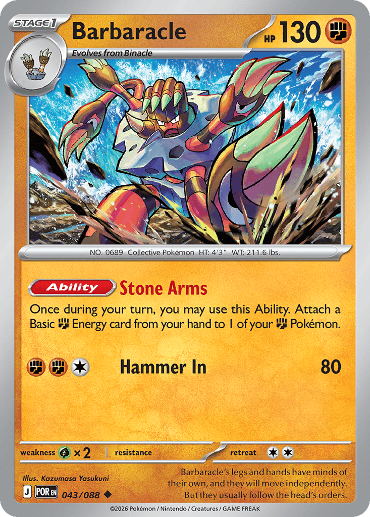 Barbaracle card