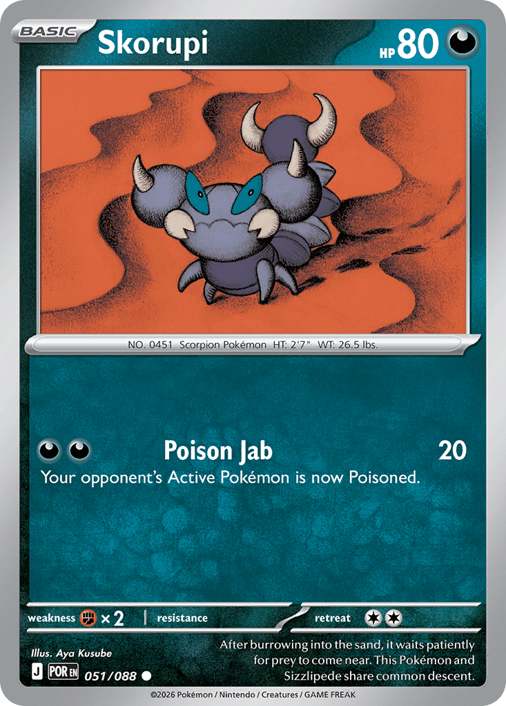 Skorupi card