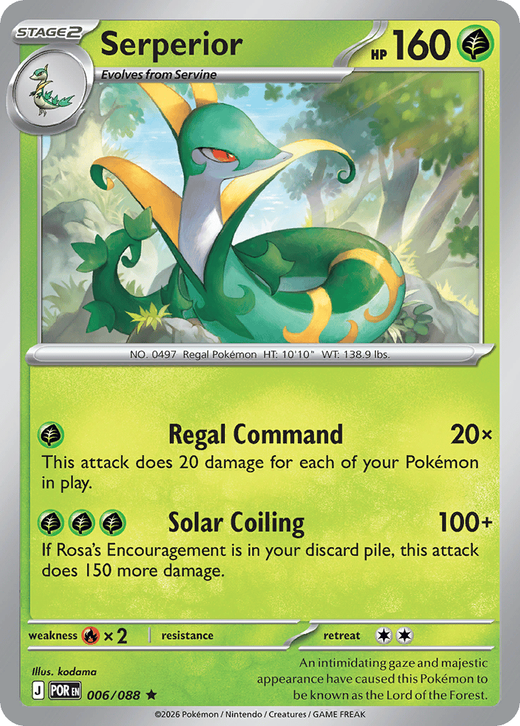 Serperior card