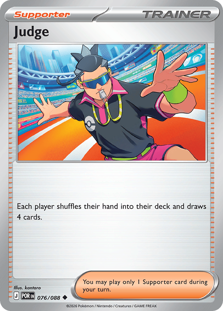 Judge card