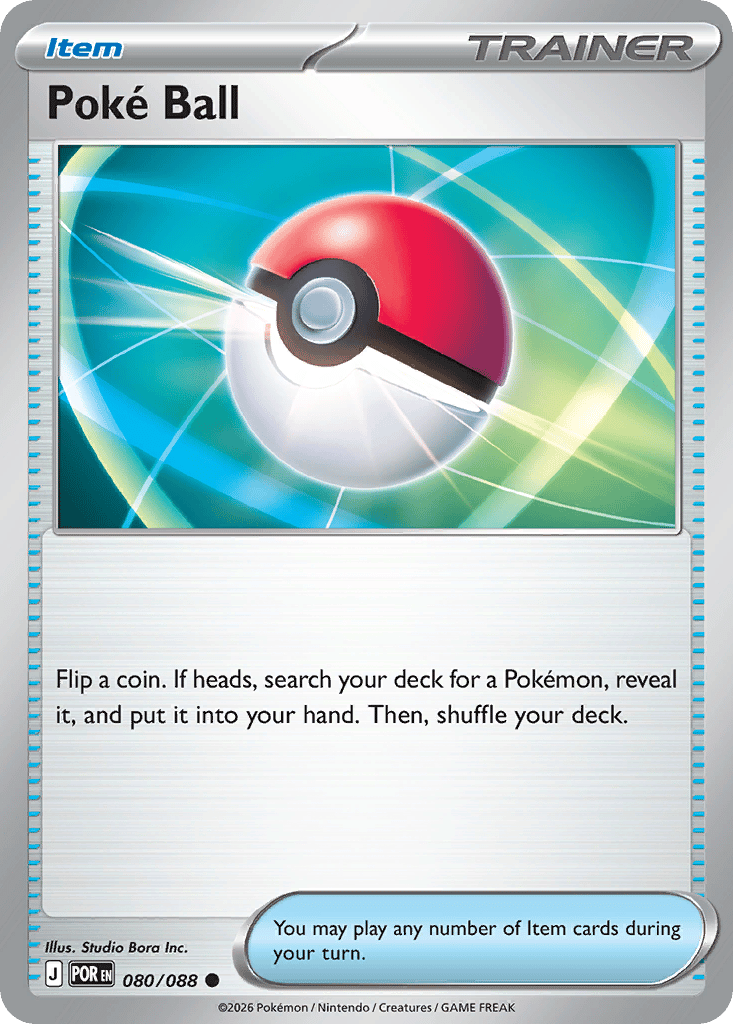 Poké Ball card