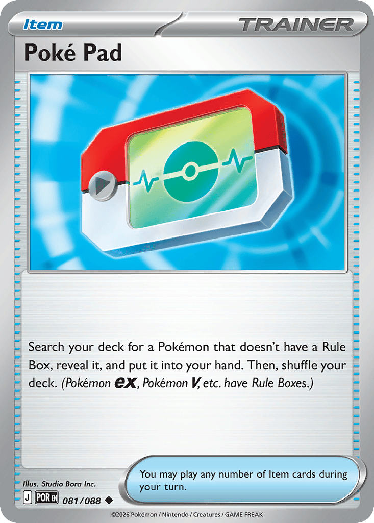 Poké Pad card