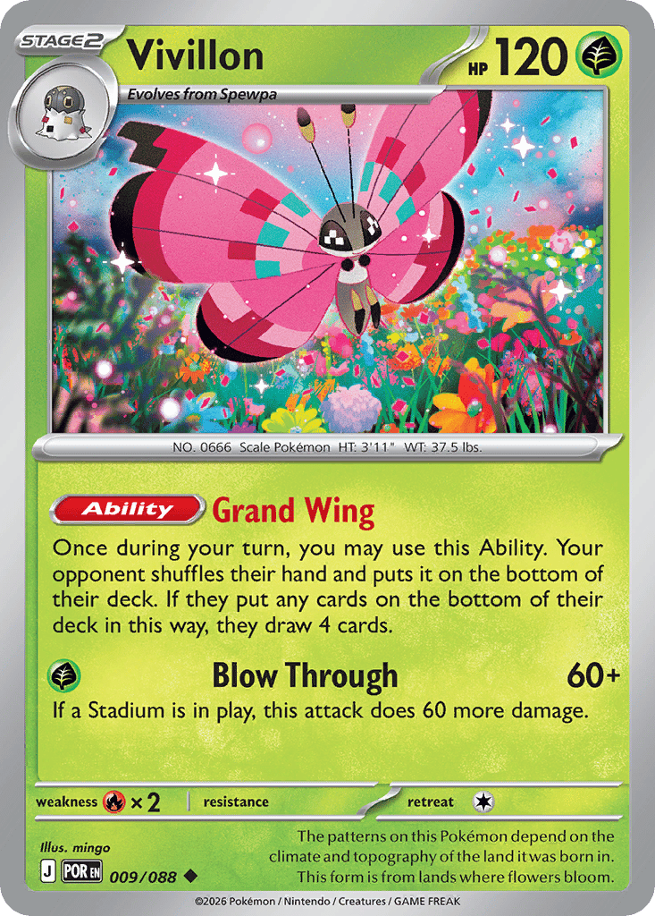 Vivillon card
