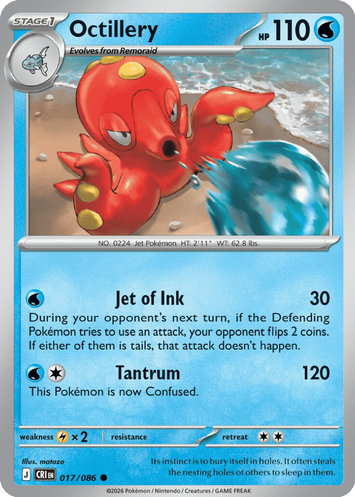 Octillery card