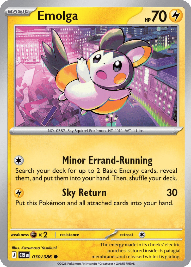 Emolga card