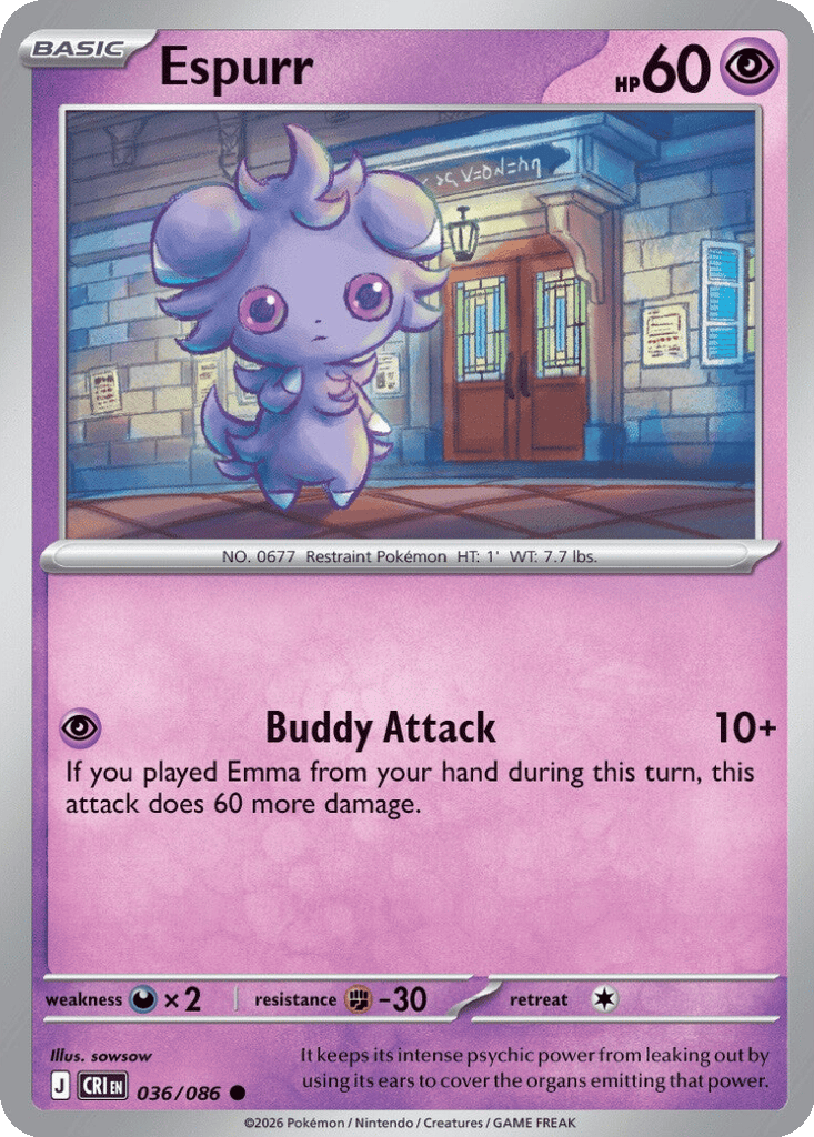 Espurr card