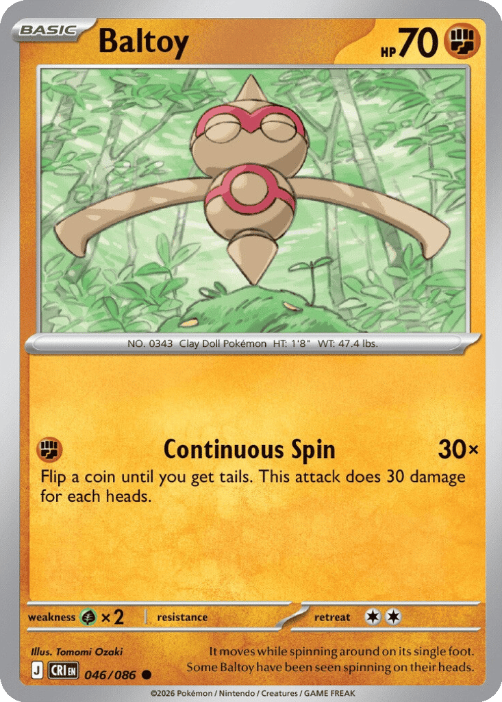Baltoy card