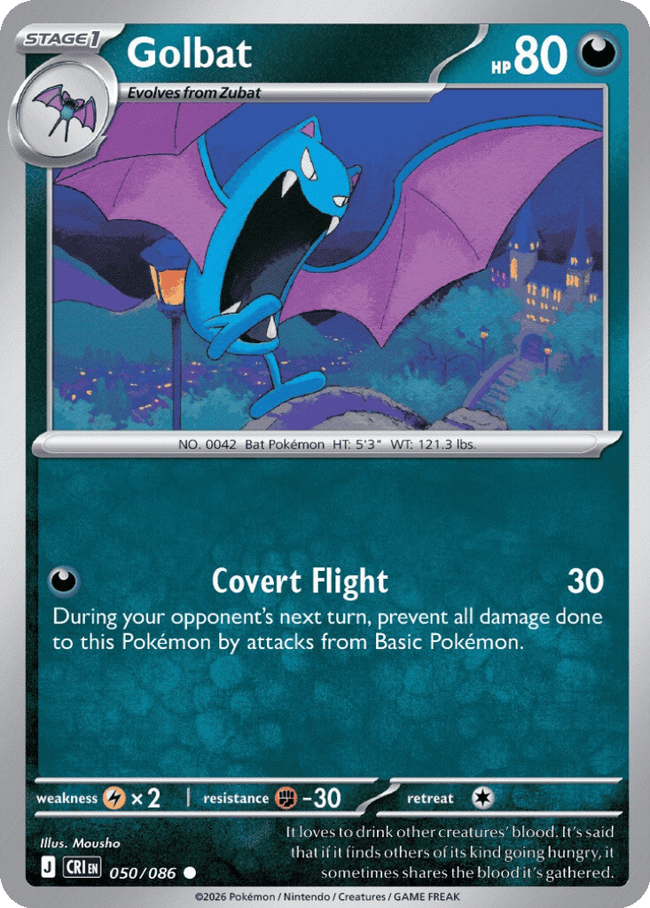 Golbat card