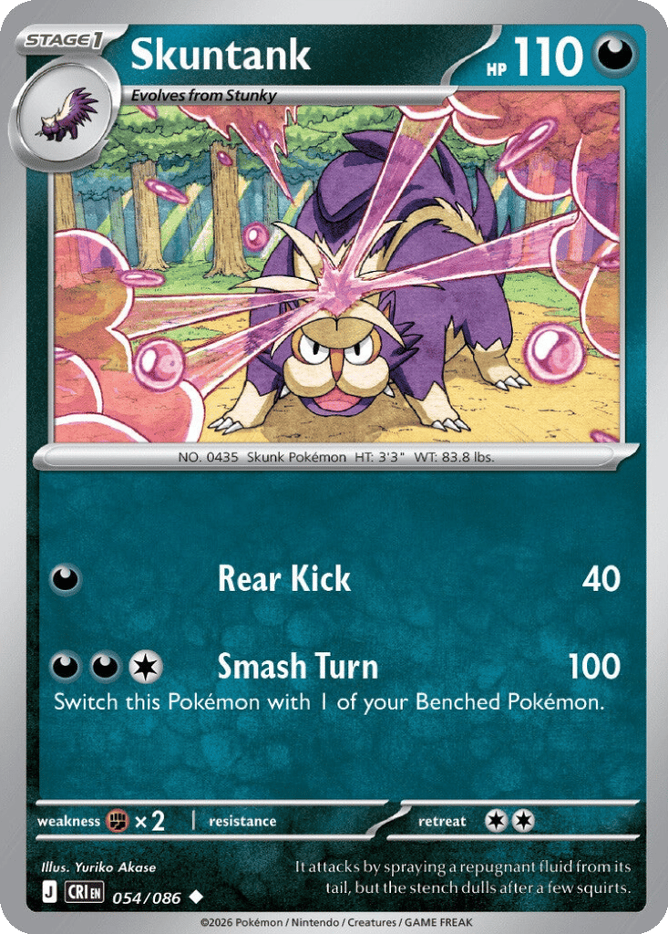 Skuntank card