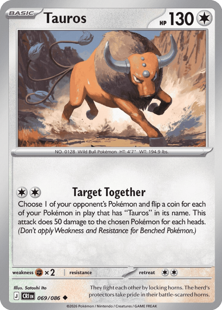 Tauros card