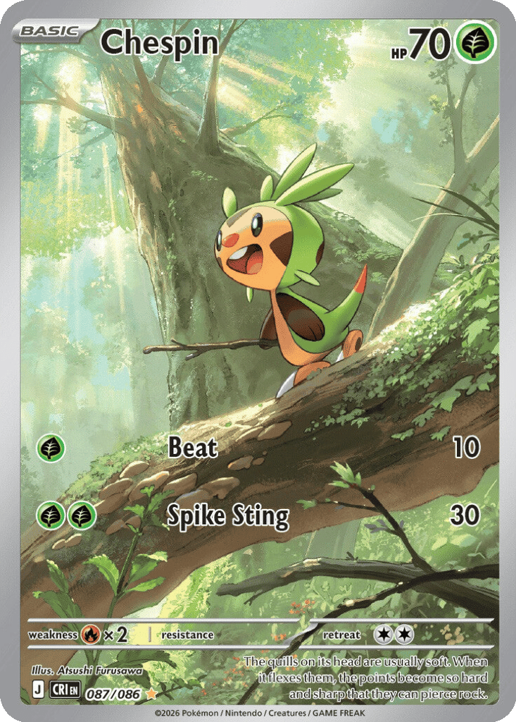 Chespin card