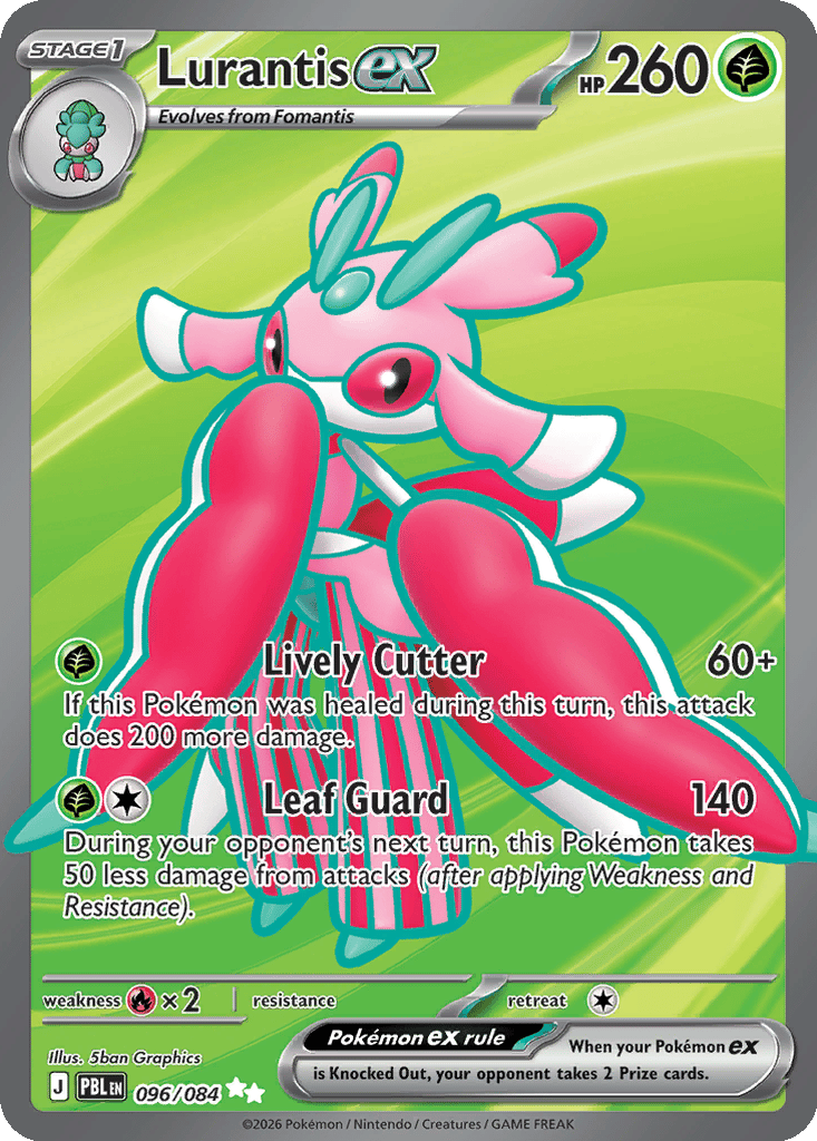 lurantis gx pokemon card value PSA 10 GEM MT [G] ChloroScythe GX (50x) This attack does 50 damage times the number of Grass Energy attached to this Pokemon Lurantis Cards | Dex -
