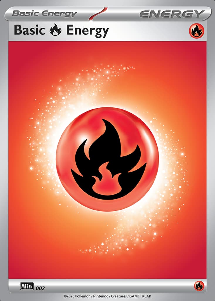 Basic Fire Energy card