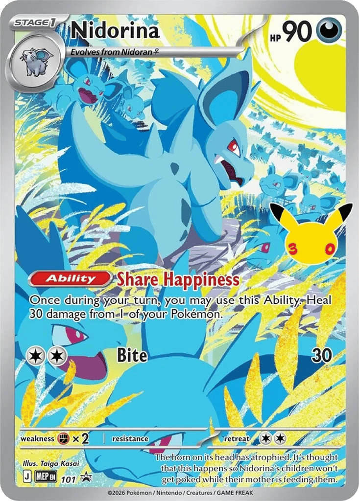 Nidorina card