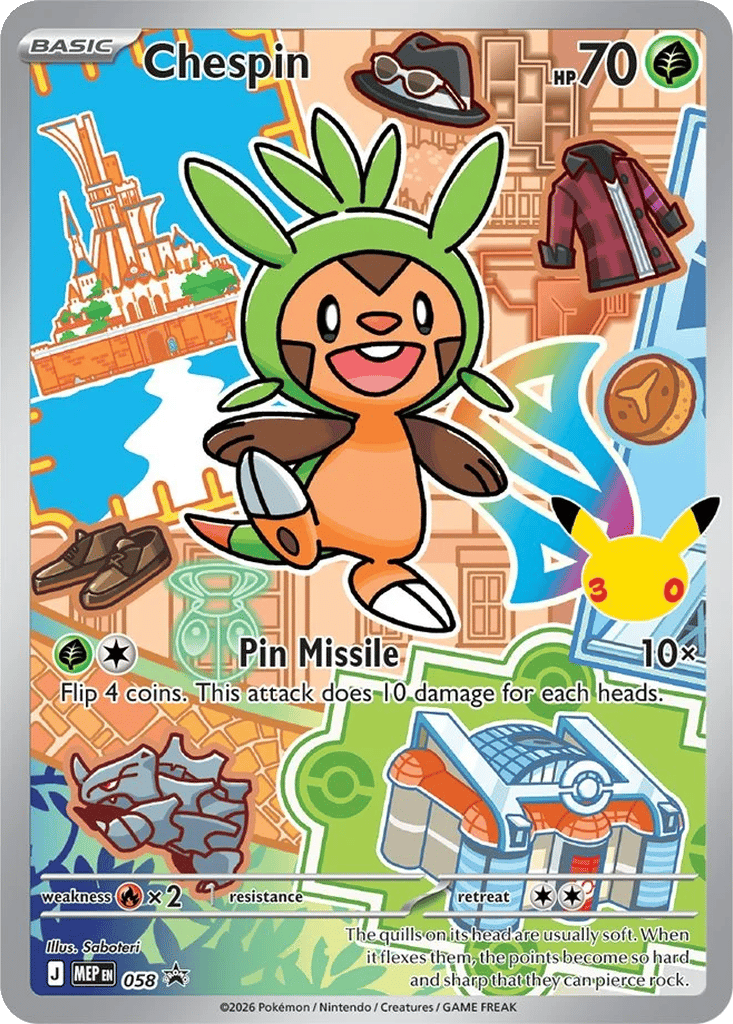 Chespin card