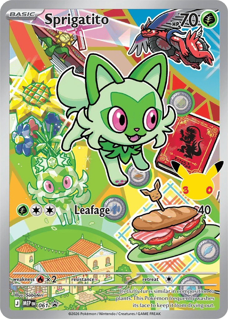 Sprigatito card