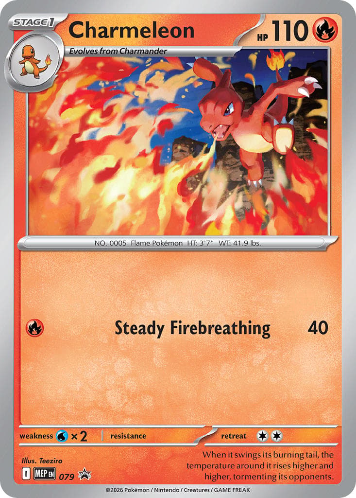 Charmeleon card