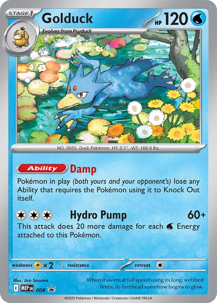 Golduck card