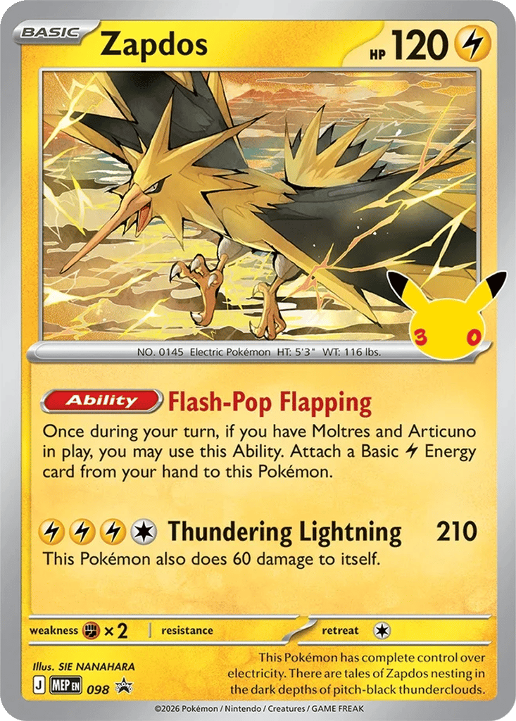 Zapdos card
