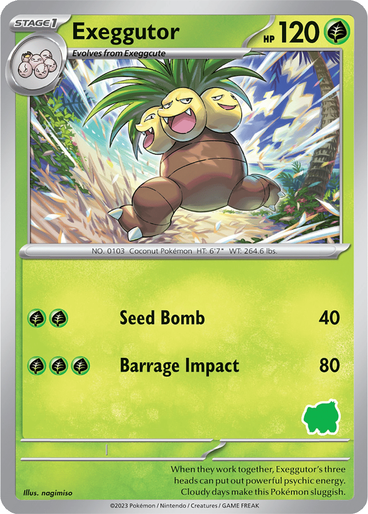 Exeggutor card