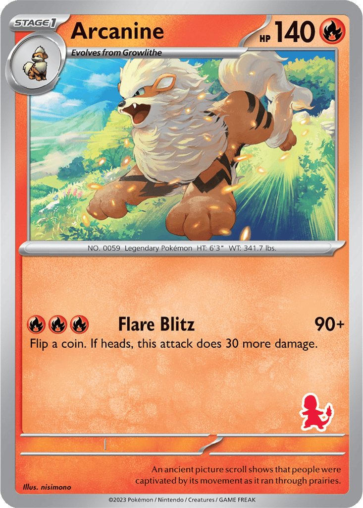 Arcanine card