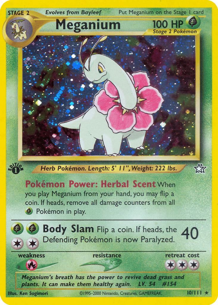 Meganium card
