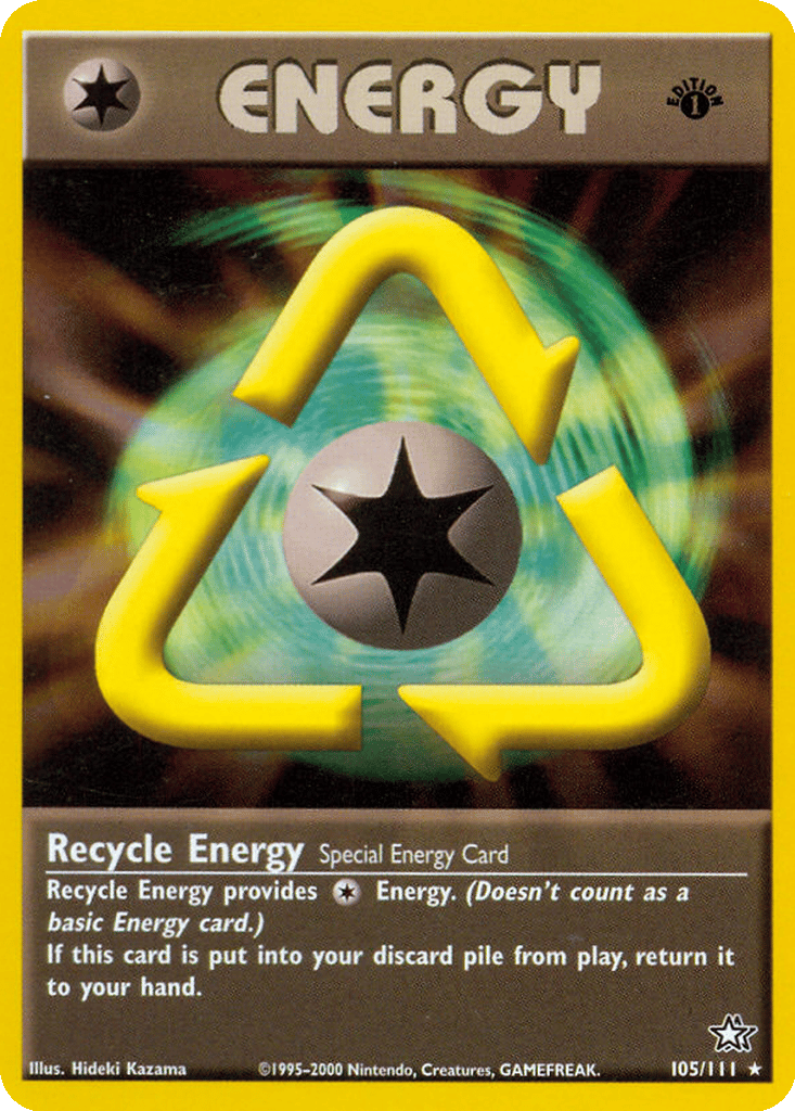 Recycle Energy card