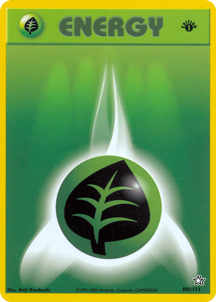 Grass Energy card