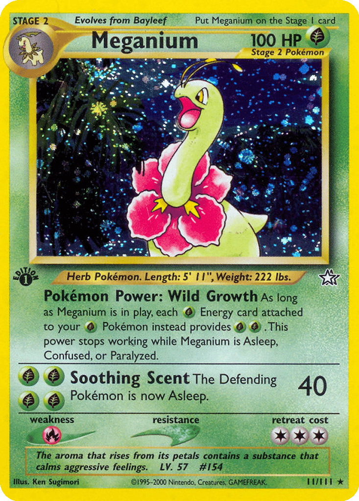 Meganium card