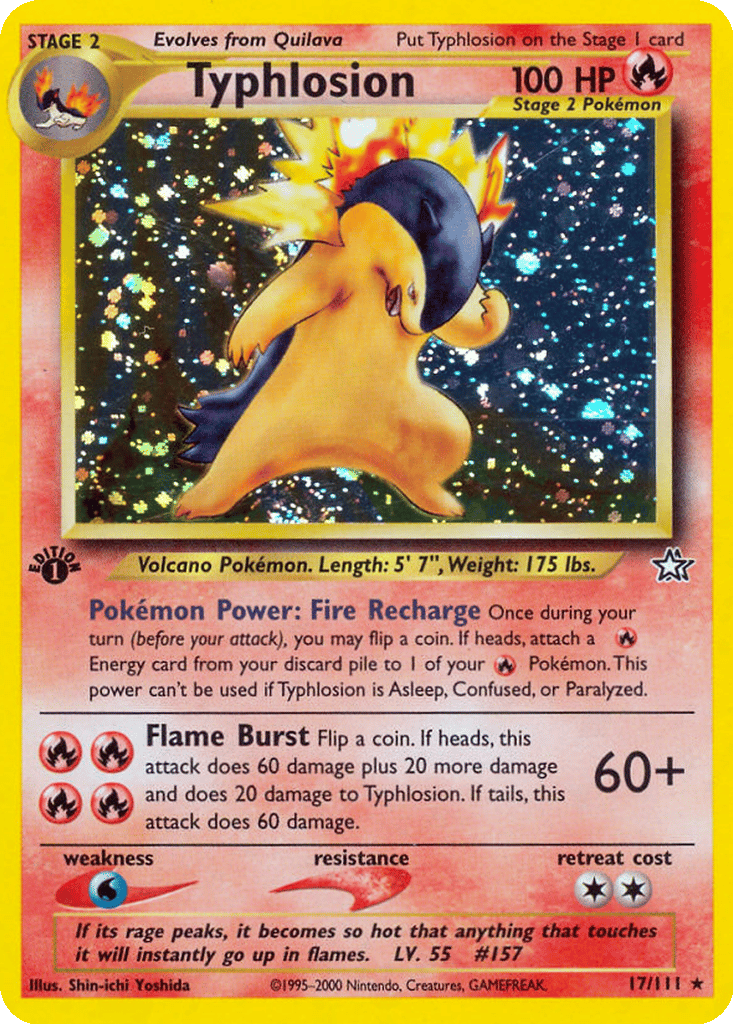 Typhlosion card