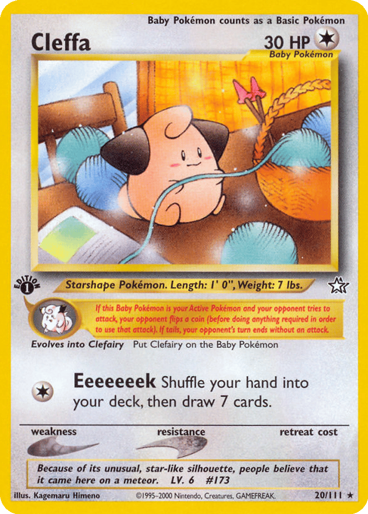 Cleffa card