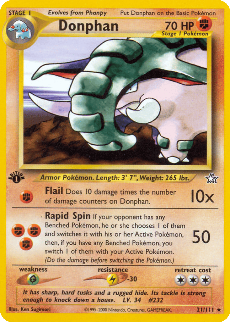 Donphan card