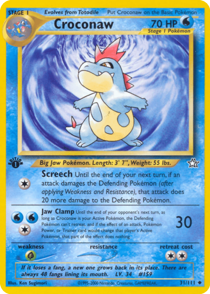 Croconaw card