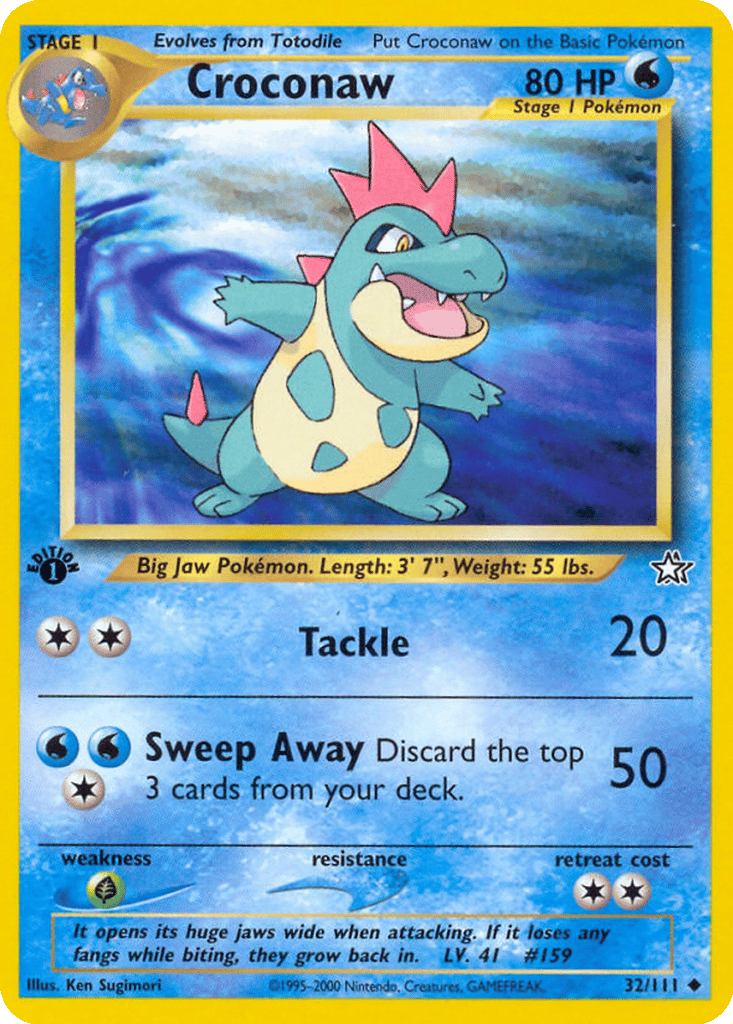 Croconaw card