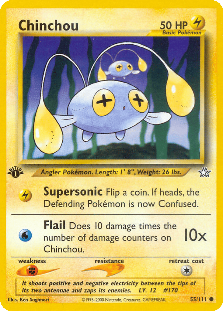 Chinchou card