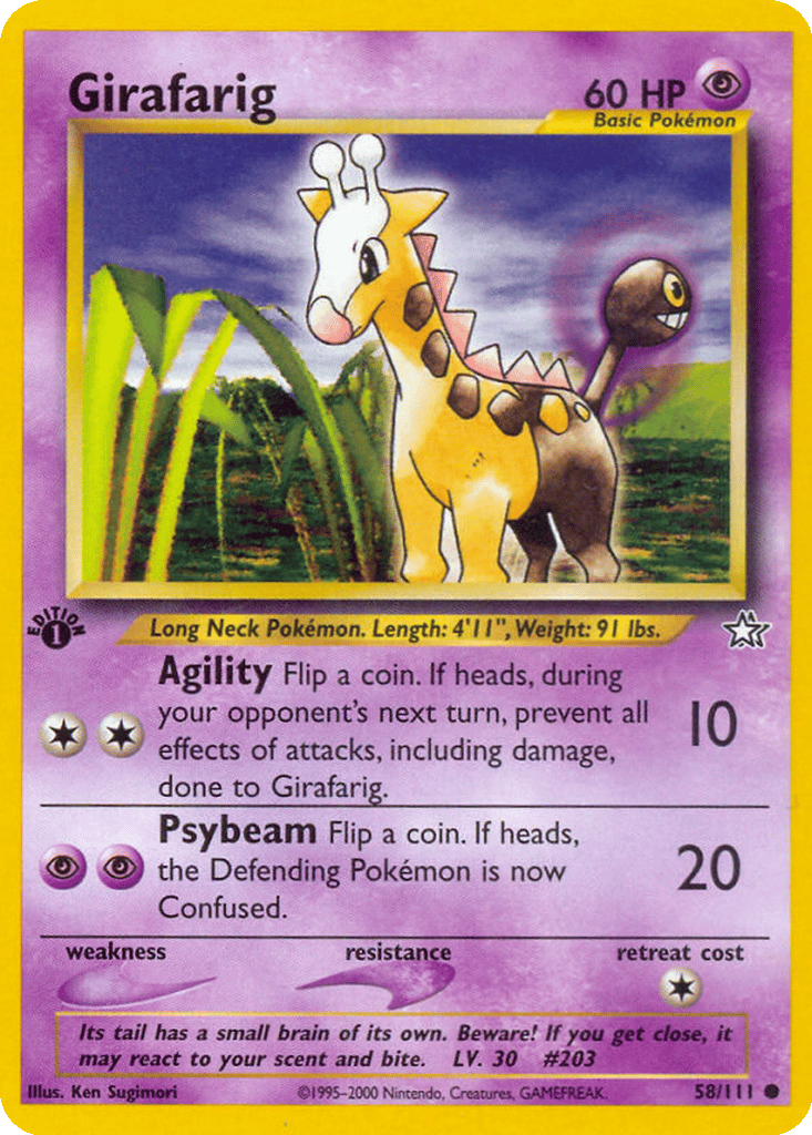Girafarig card