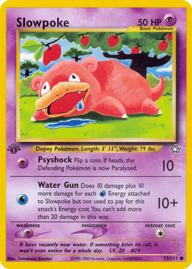 Slowpoke card