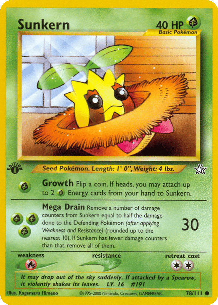 sunkern pokemon card value Sunkern Cards | Dex