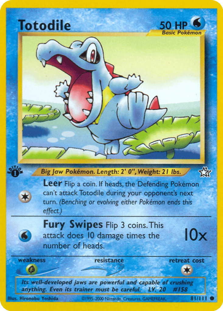 Totodile card