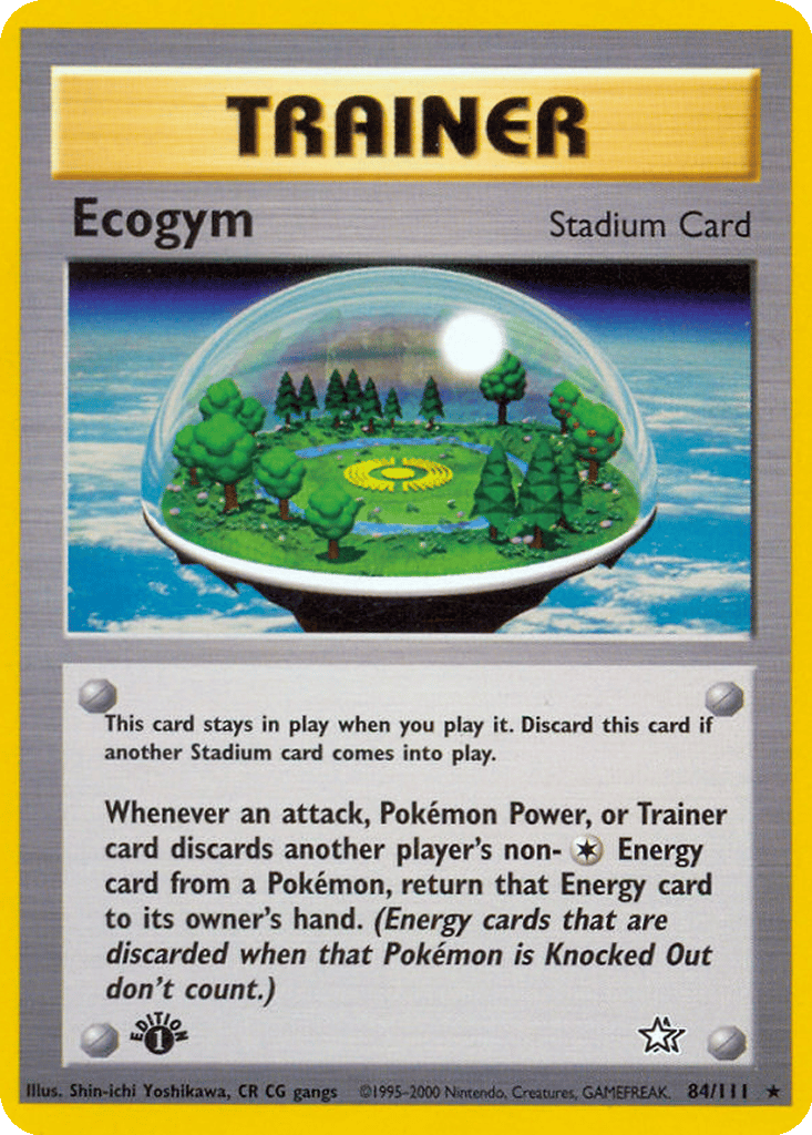 Ecogym card