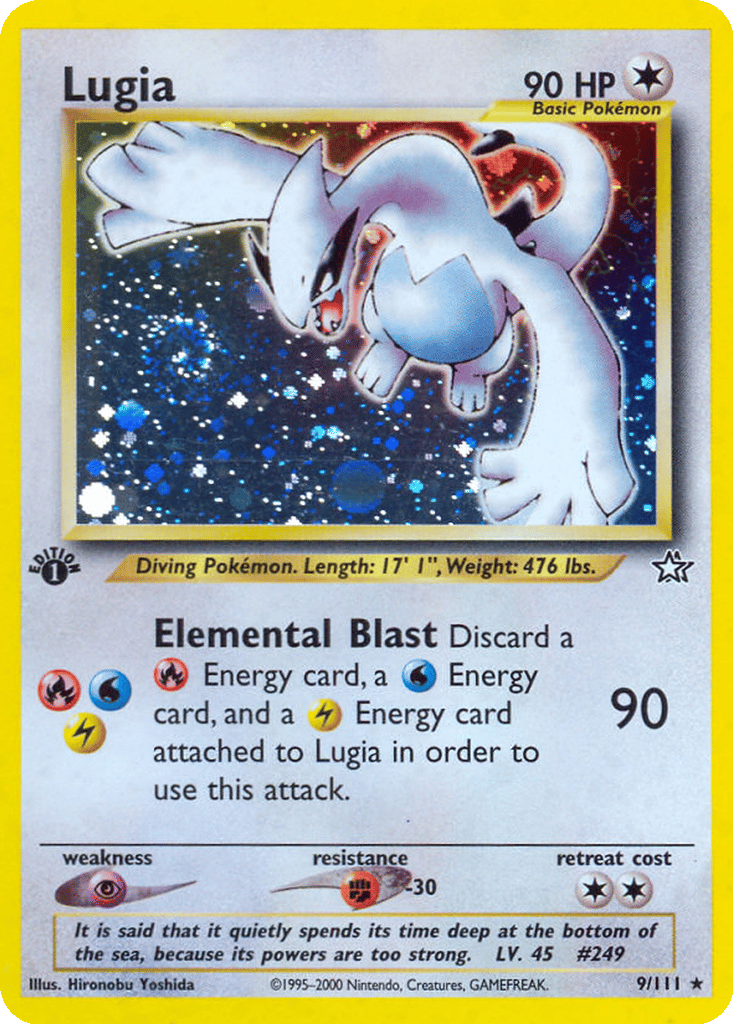 Lugia card